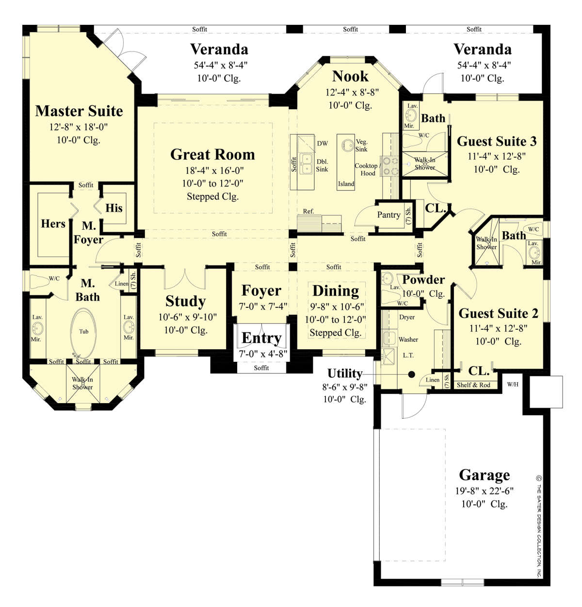 Main Floor  for House Plan #8436-00036