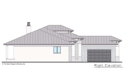 Contemporary House Plan #8436-00037 Elevation Photo