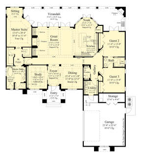 Main Floor  for House Plan #8436-00037