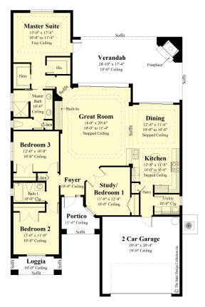 Main Floor  for House Plan #8436-00038