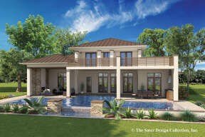Contemporary House Plan #8436-00039 Elevation Photo