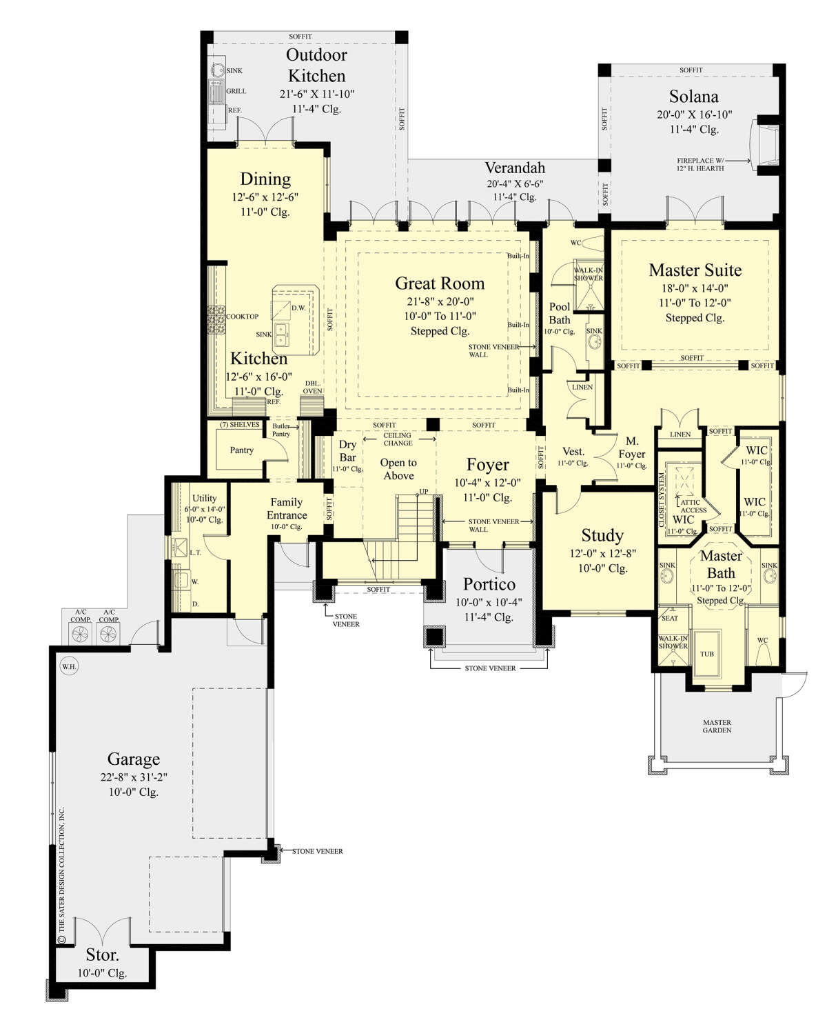 Main Floor  for House Plan #8436-00039