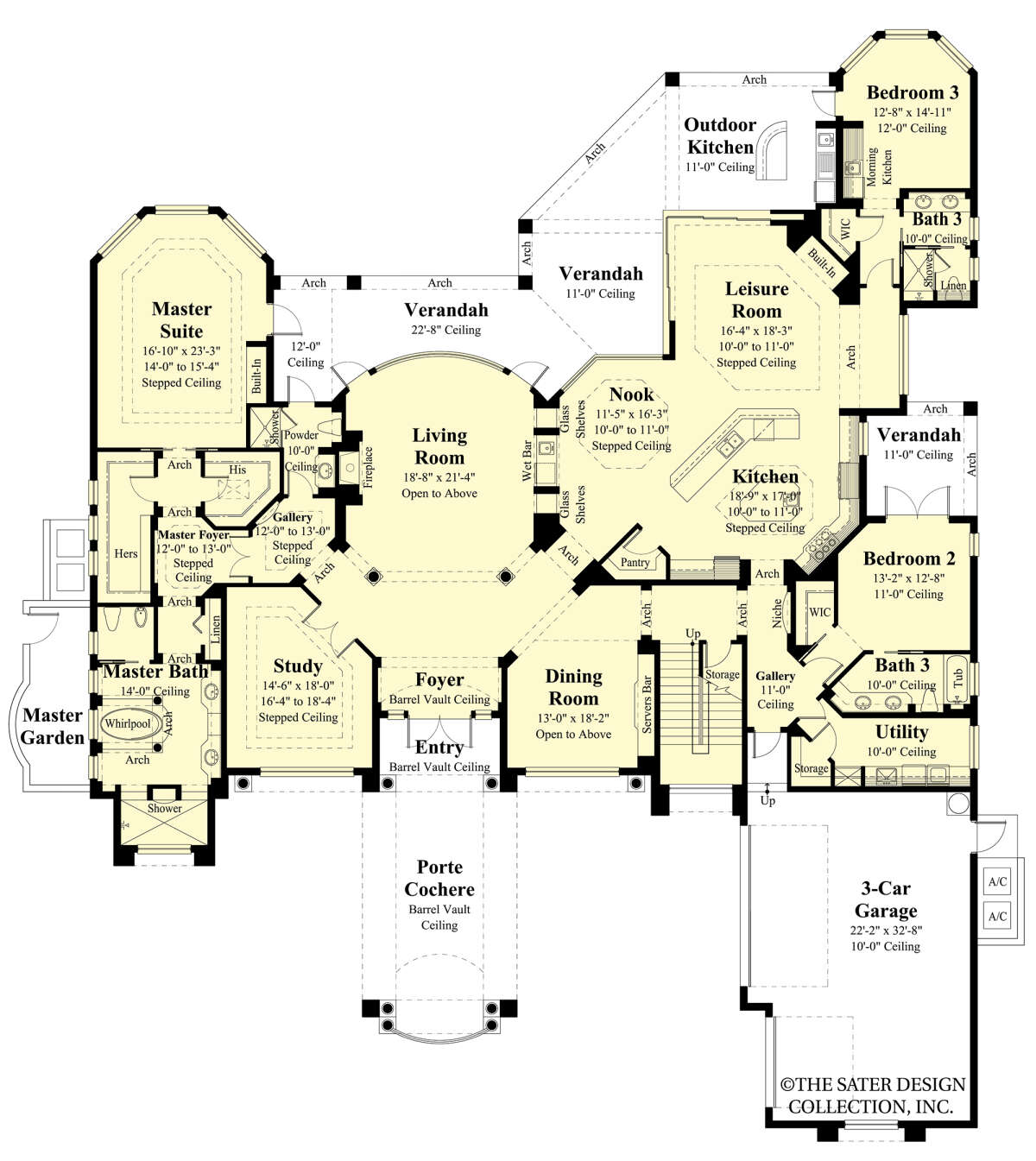 Main Floor  for House Plan #8436-00040
