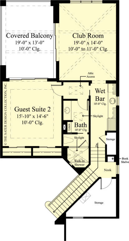Second Floor for House Plan #8436-00041