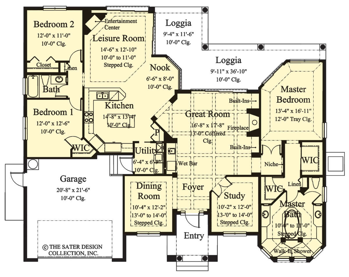 Main Floor  for House Plan #8436-00043