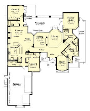 Main Floor  for House Plan #8436-00044