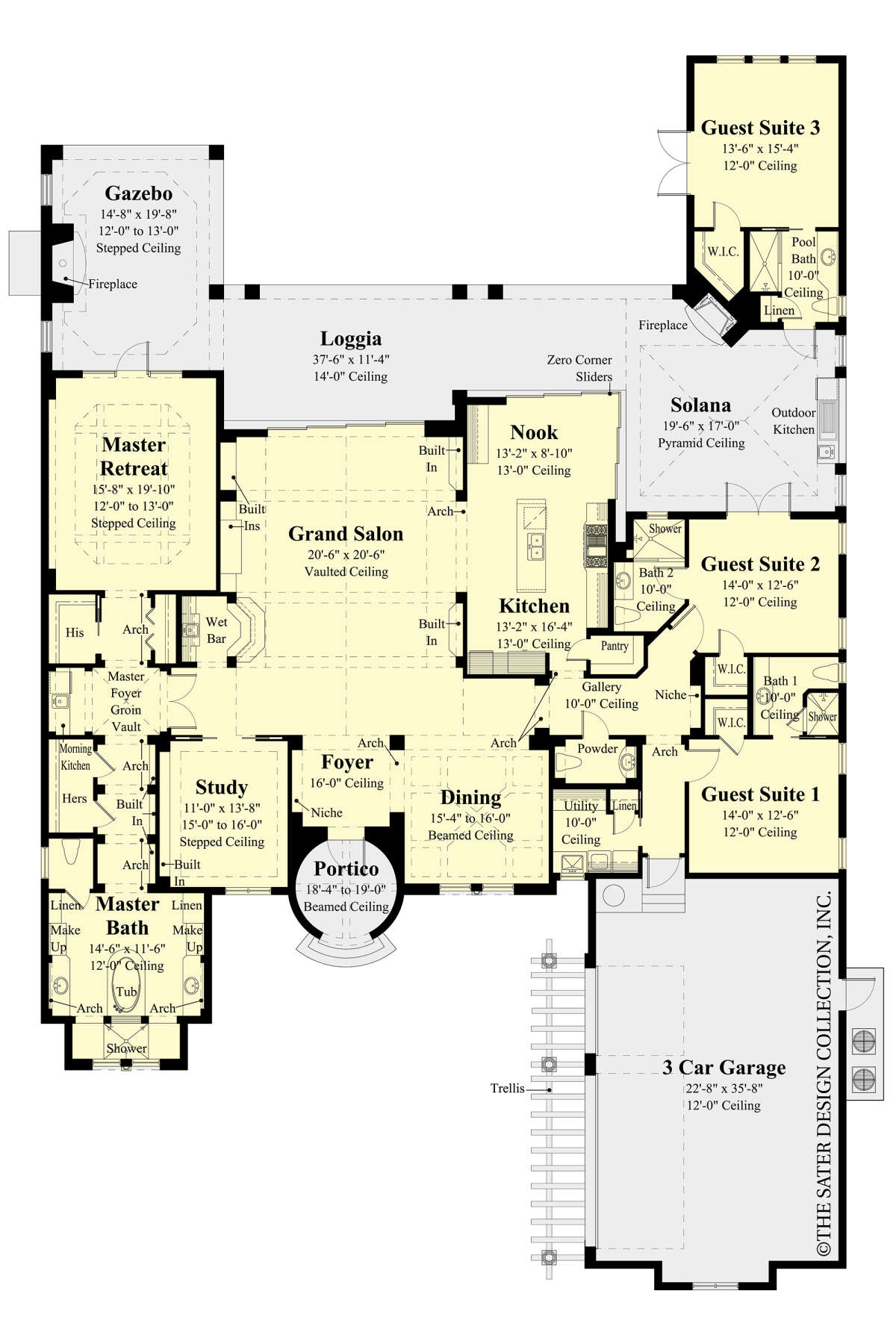 Main Floor  for House Plan #8436-00045