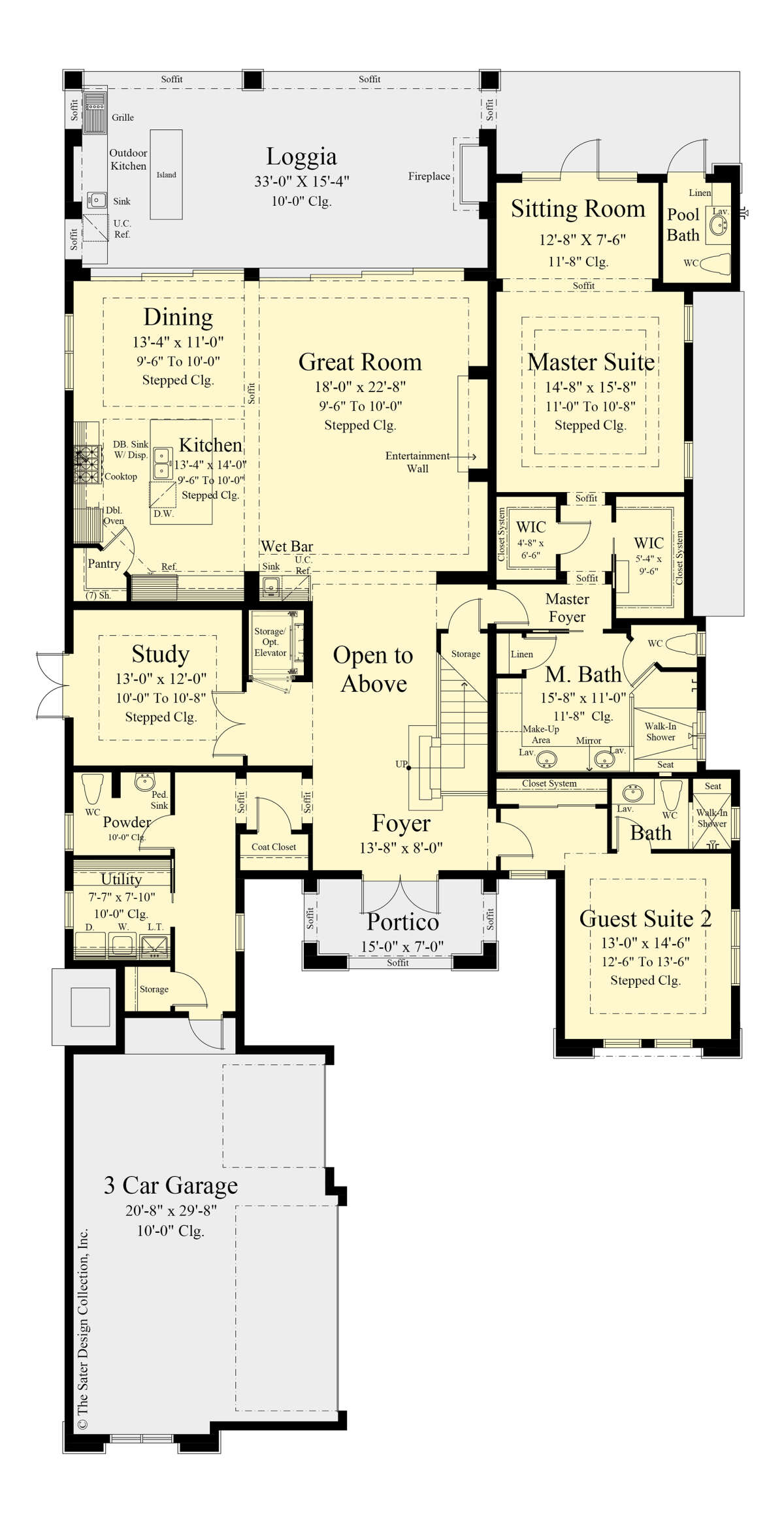 Main Floor  for House Plan #8436-00046