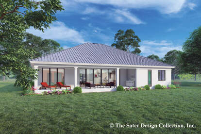 Contemporary House Plan #8436-00048 Elevation Photo