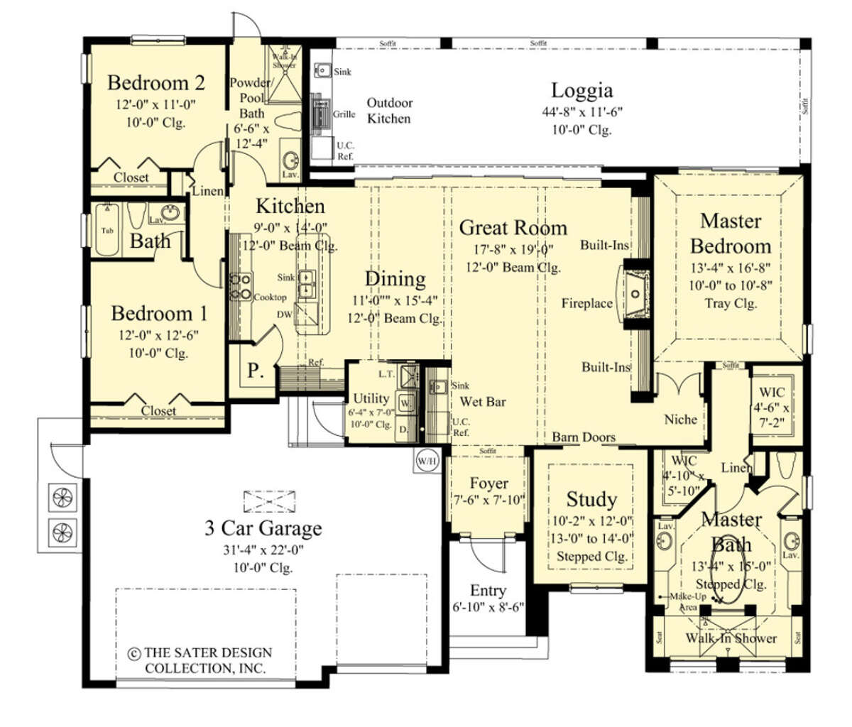 Main Floor  for House Plan #8436-00048