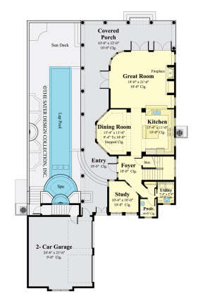 Main Floor  for House Plan #8436-00049