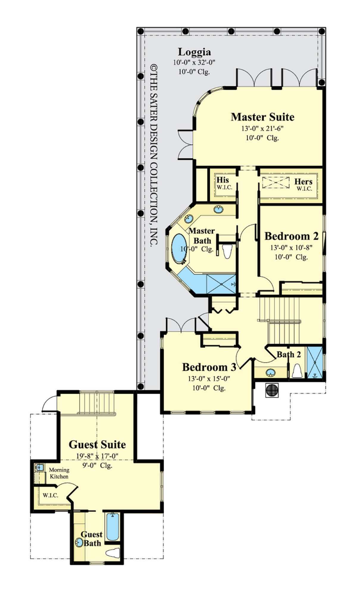 Second Floor for House Plan #8436-00049