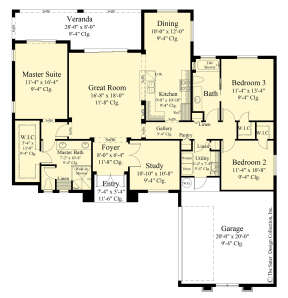 Main Floor  for House Plan #8436-00050