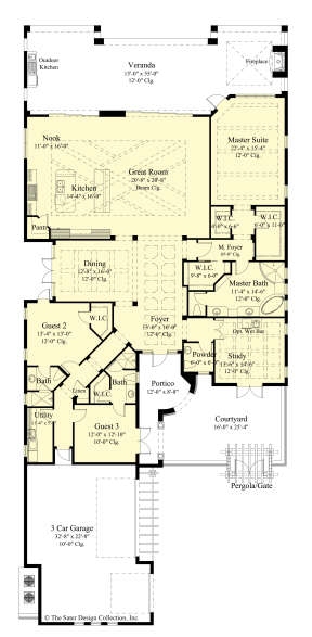 Main Floor  for House Plan #8436-00052