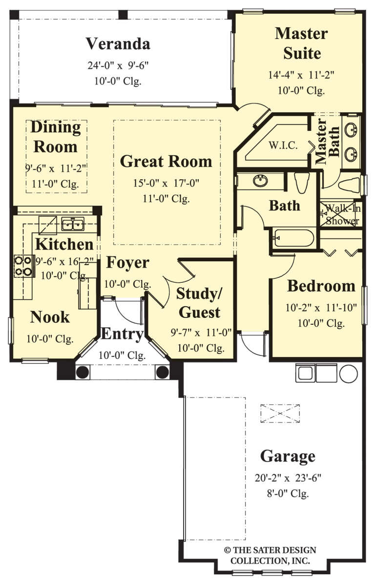 House Plan House Plan #26798 Drawing 1