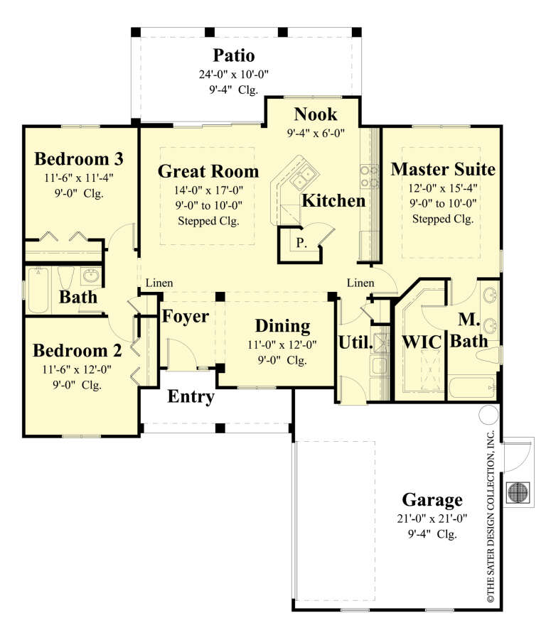 House Plan House Plan #26799 Drawing 1
