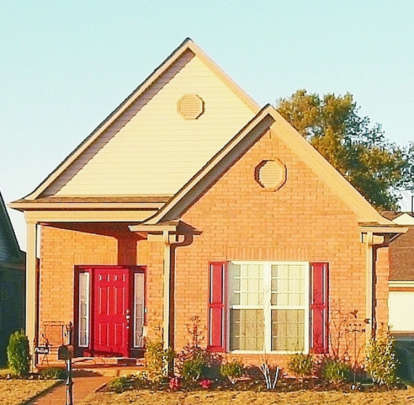 2 Bed, 2 Bath, 1397 Square Foot House Plan - #053-00359