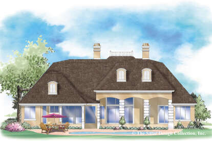 Traditional House Plan #8436-00056 Elevation Photo