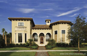 Mediterranean House Plan #8436-00057 Elevation Photo