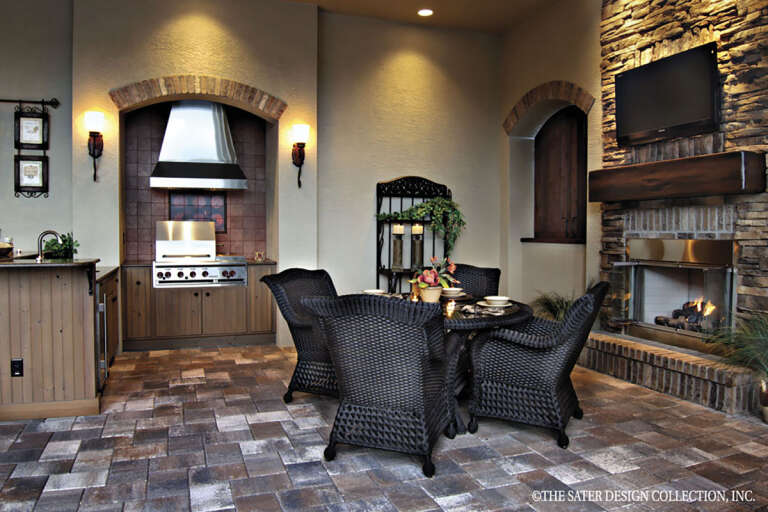 Mediterranean House Plan #8436-00057 Additional Photo