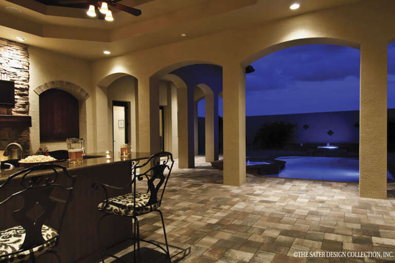 Mediterranean House Plan #8436-00057 Additional Photo