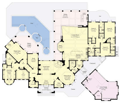 Main Floor  for House Plan #8436-00058