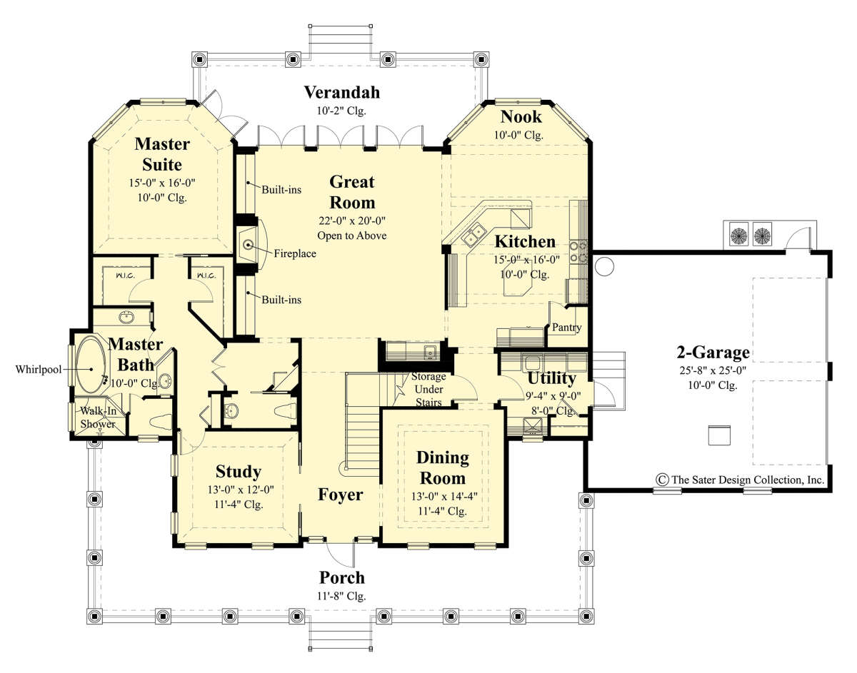 Main Floor  for House Plan #8436-00059