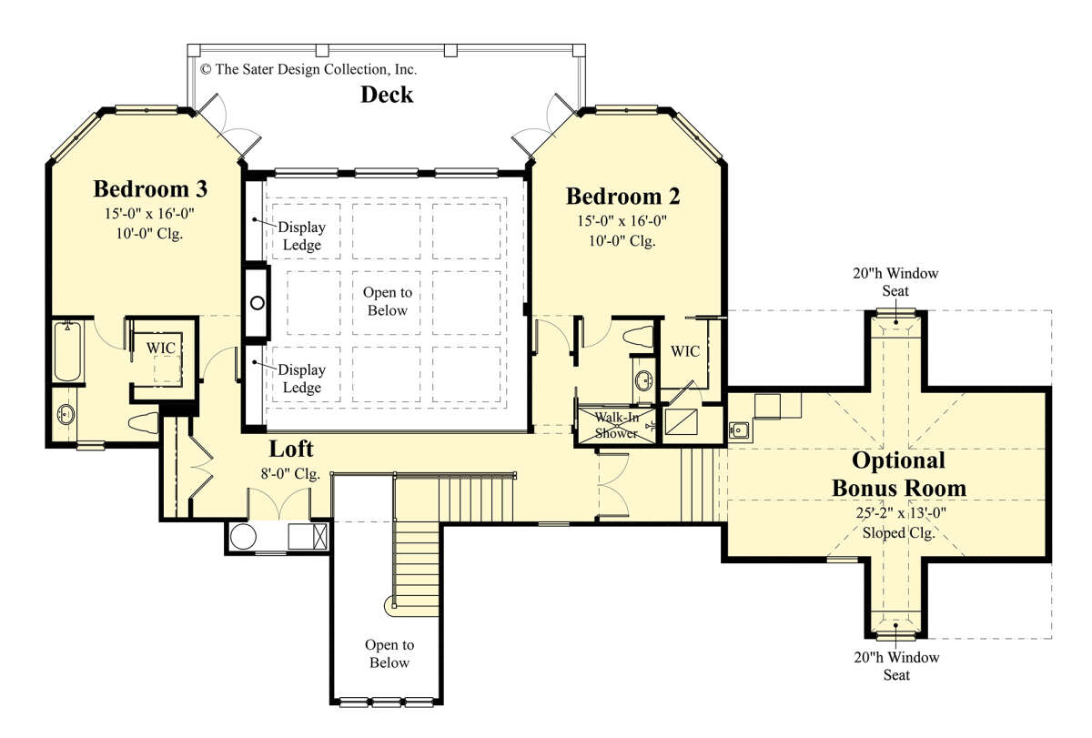 Second Floor for House Plan #8436-00059