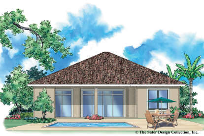 Mediterranean House Plan #8436-00063 Elevation Photo