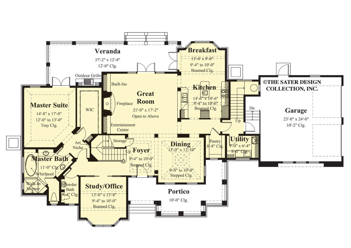 Main Floor  for House Plan #8436-00064