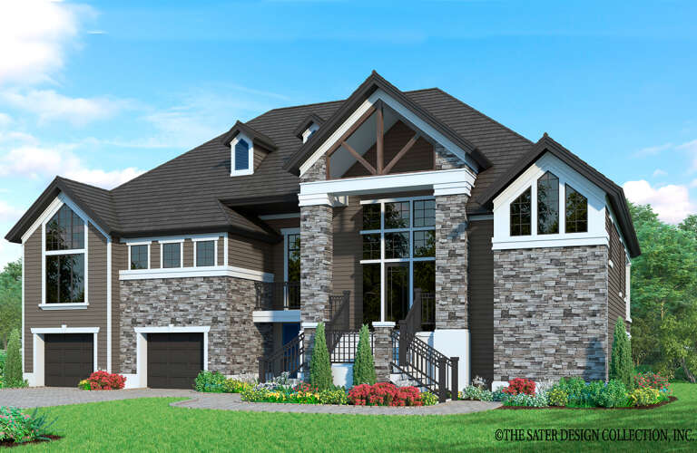 Craftsman House Plan #8436-00065 Elevation Photo