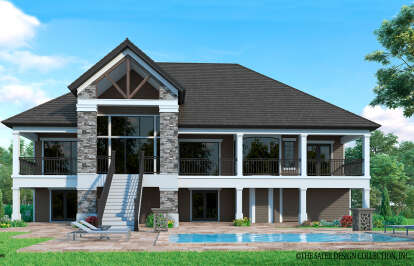 Craftsman House Plan #8436-00065 Elevation Photo