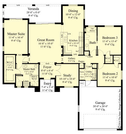 House Plan House Plan #26811 Drawing 1