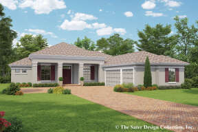Contemporary House Plan #8436-00067 Elevation Photo
