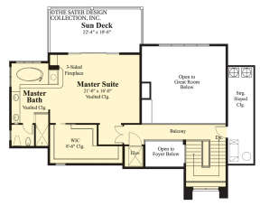 Third Floor for House Plan #8436-00068