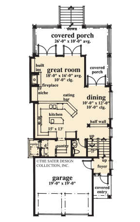 Main Floor  for House Plan #8436-00069