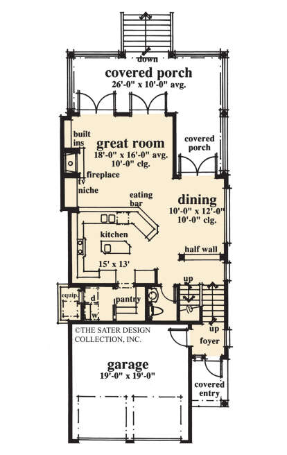 Main Floor  for House Plan #8436-00069