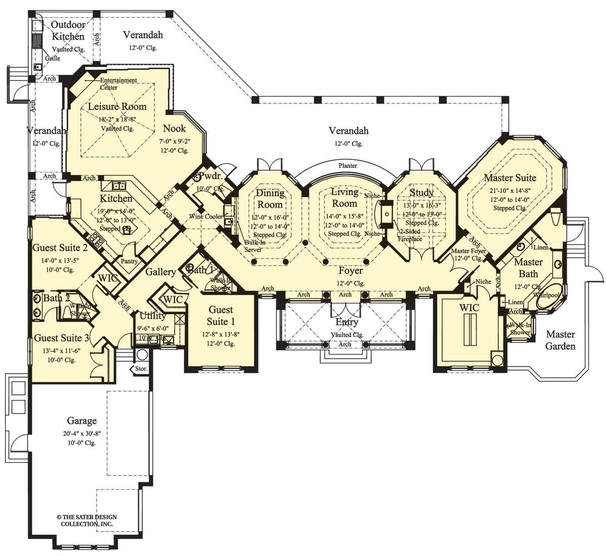 Main Floor  for House Plan #8436-00070
