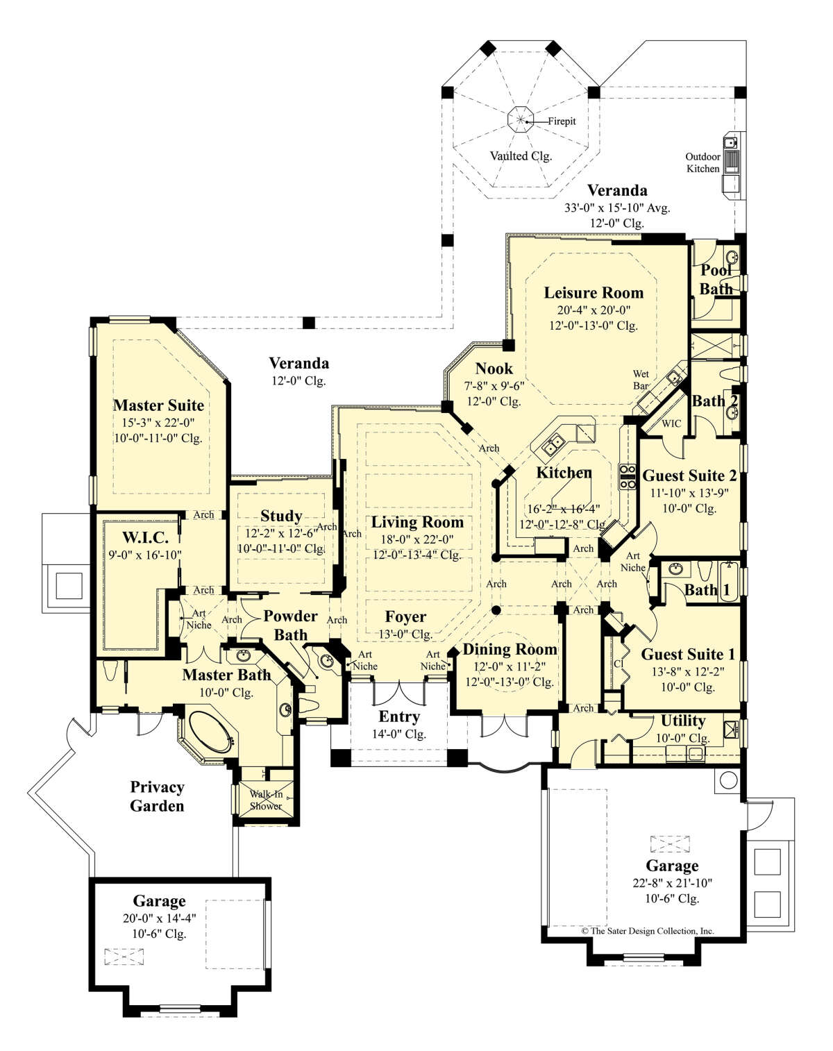 Main Floor  for House Plan #8436-00071