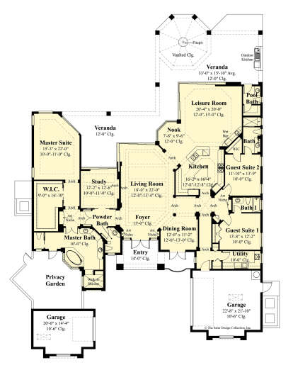 Main Floor  for House Plan #8436-00071