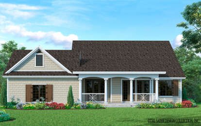 Cottage House Plan #8436-00072 Elevation Photo