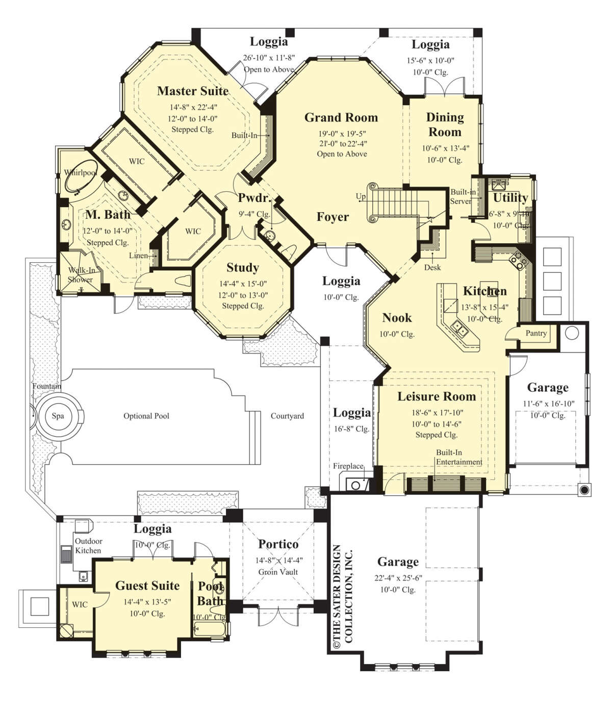 Main Floor  for House Plan #8436-00074
