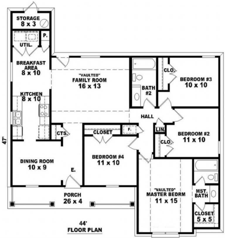 House Plan House Plan #2682 Drawing 1
