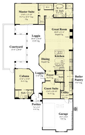 Main Floor  for House Plan #8436-00075