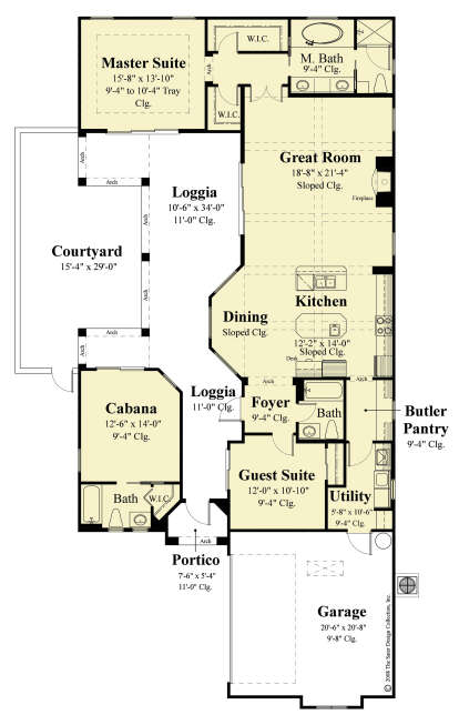 Main Floor  for House Plan #8436-00075