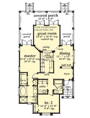 Main Floor  for House Plan #8436-00076
