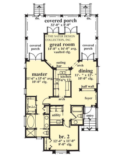 Main Floor  for House Plan #8436-00076