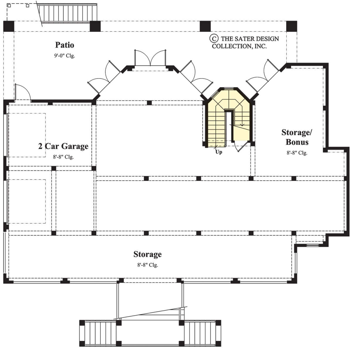 First Floor for House Plan #8436-00079