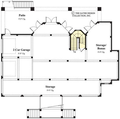 First Floor for House Plan #8436-00079