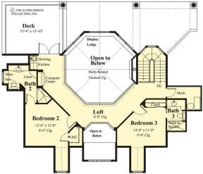 Third Floor for House Plan #8436-00079